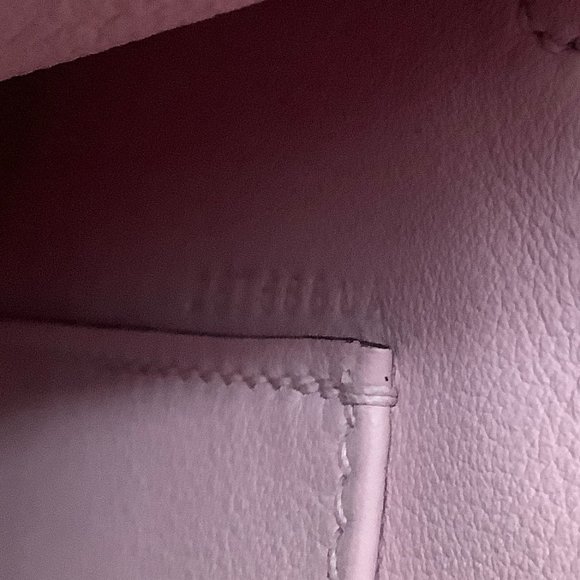 Hermes Pink Leather 2021 Kelly Pouchette - Picture 9 of 9